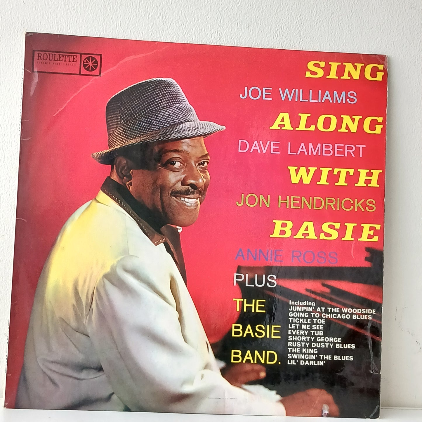 Count Basie, Joe Williams, Dave Lambert, Jon Hendricks, Annie Ross, The Basie Band – Sing Along With Basie (Used LP)