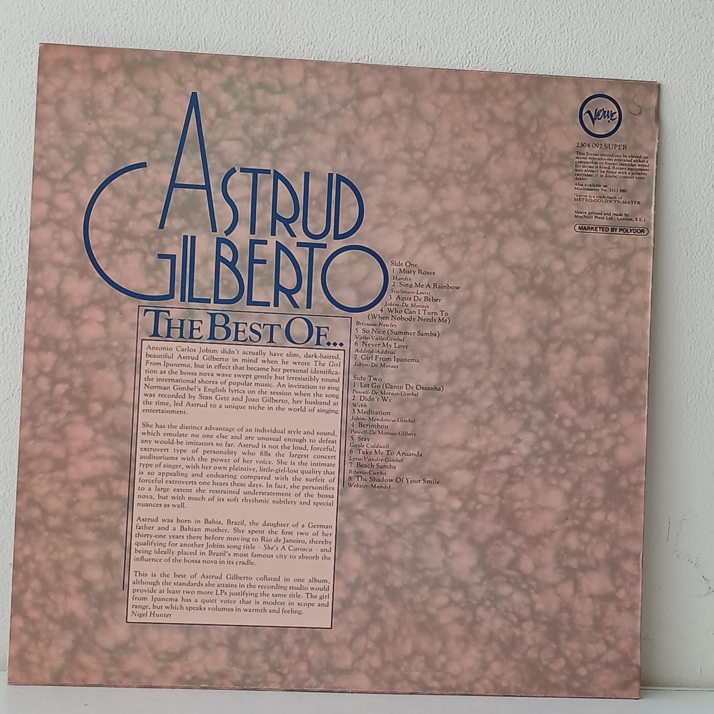 Astrud Gilberto – The Best Of... (Used LP)