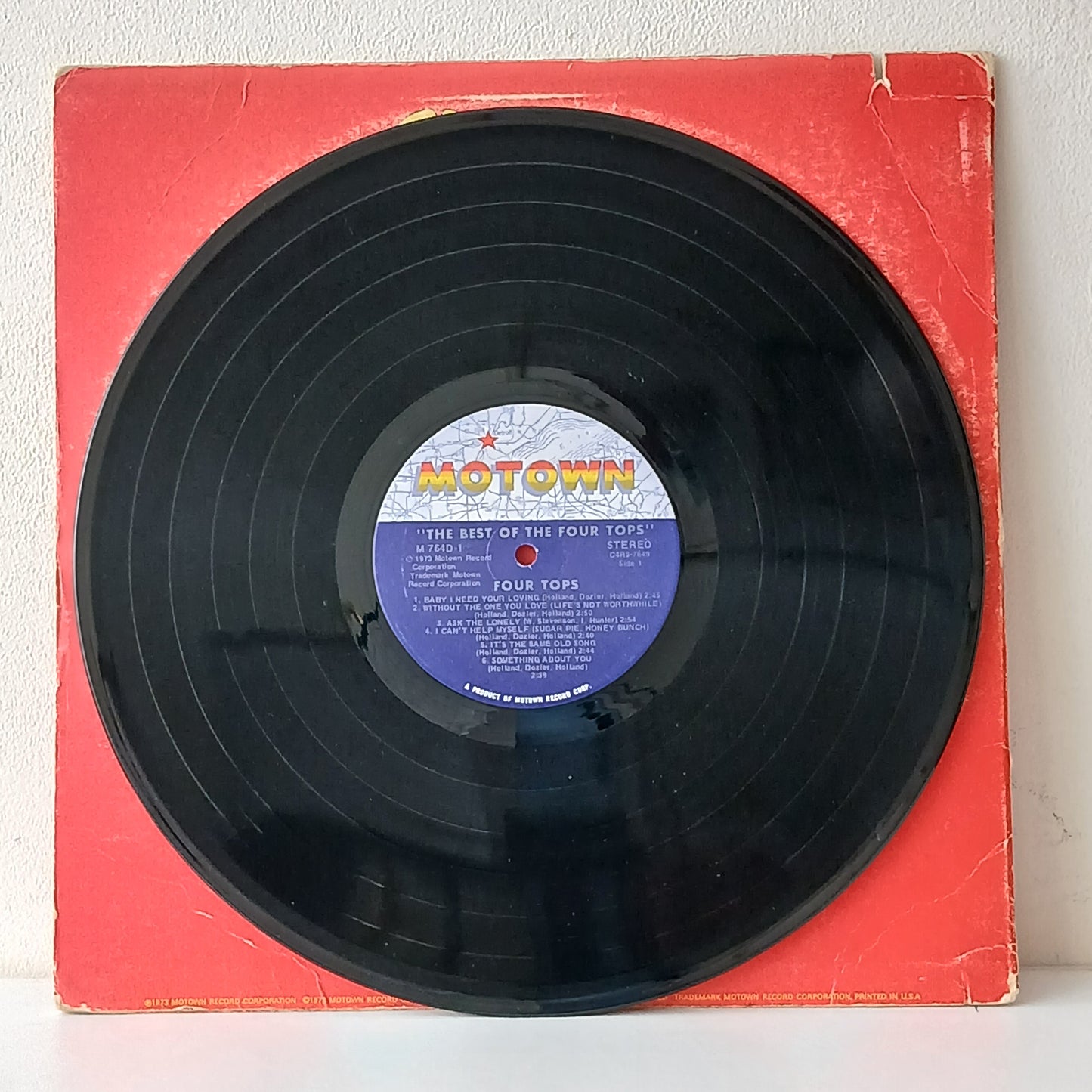 The Four Tops – The Best Of The Four Tops (Used LP)
