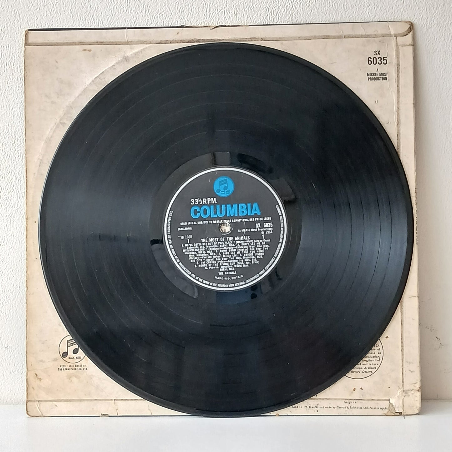 The Animals – The Most Of The Animals (Used LP)