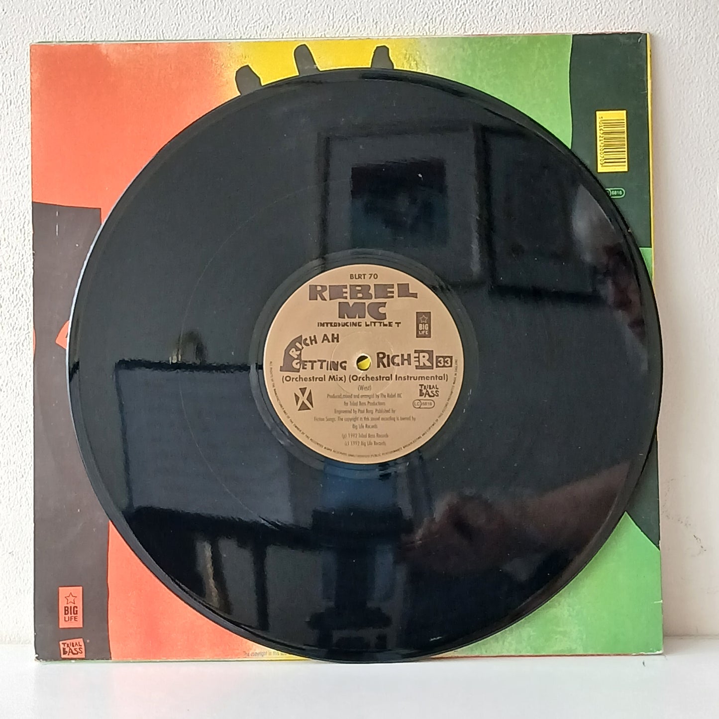 Rebel MC Introducing Little T – Rich Ah Getting Richer (Used LP)