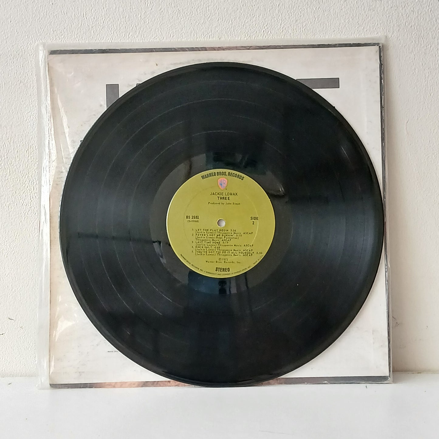 Jackie Lomax – Three (Used LP)