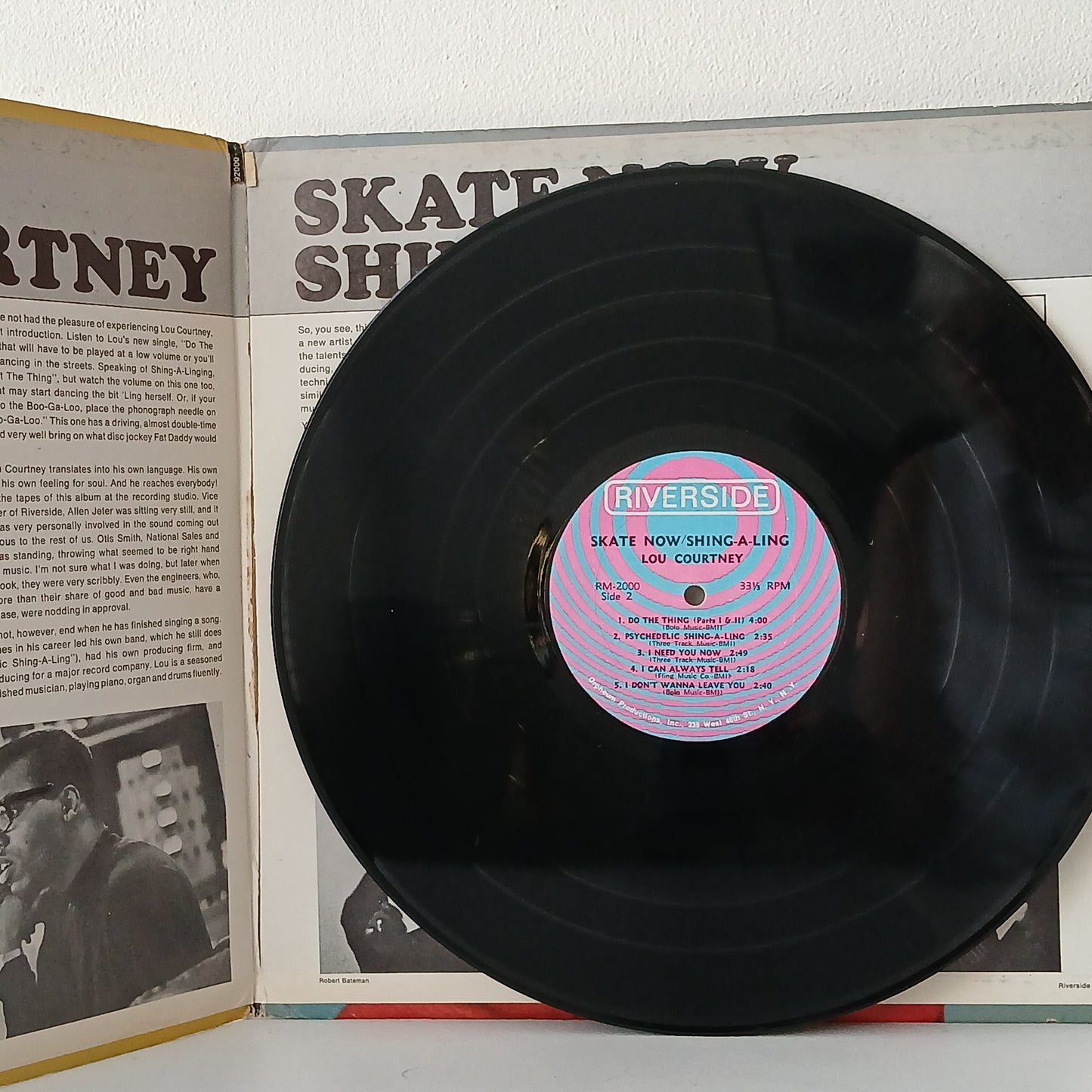 Lou Courtney – Skate Now / Shing-A-Ling (Used LP)