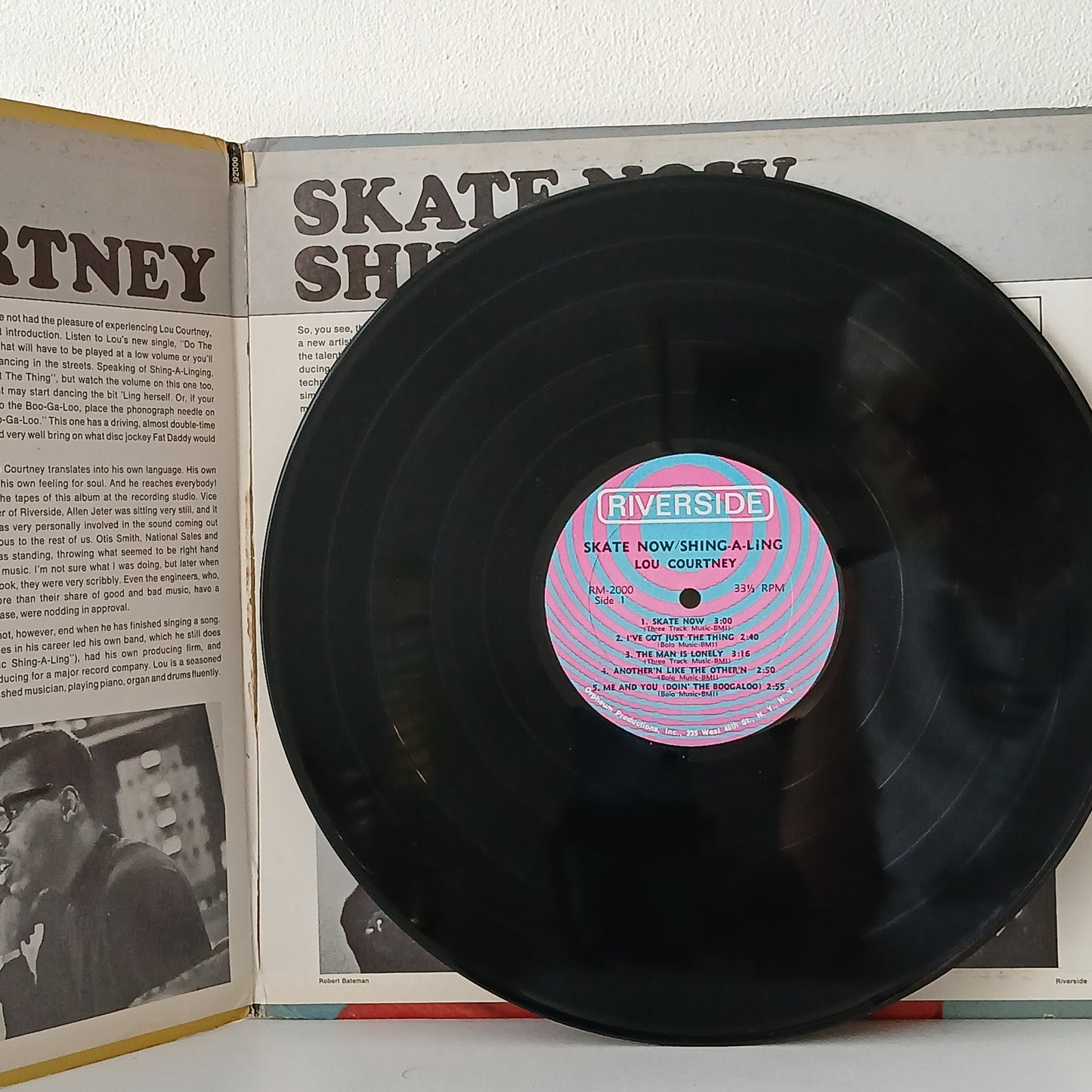 Lou Courtney – Skate Now / Shing-A-Ling (Used LP)