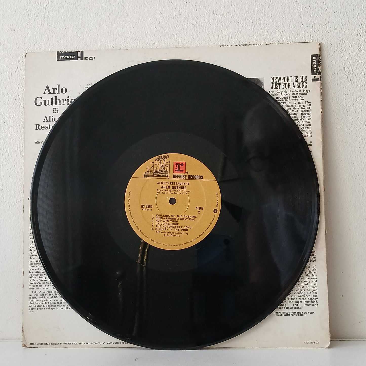 Arlo Guthrie – Alice's Restaurant (Used LP)