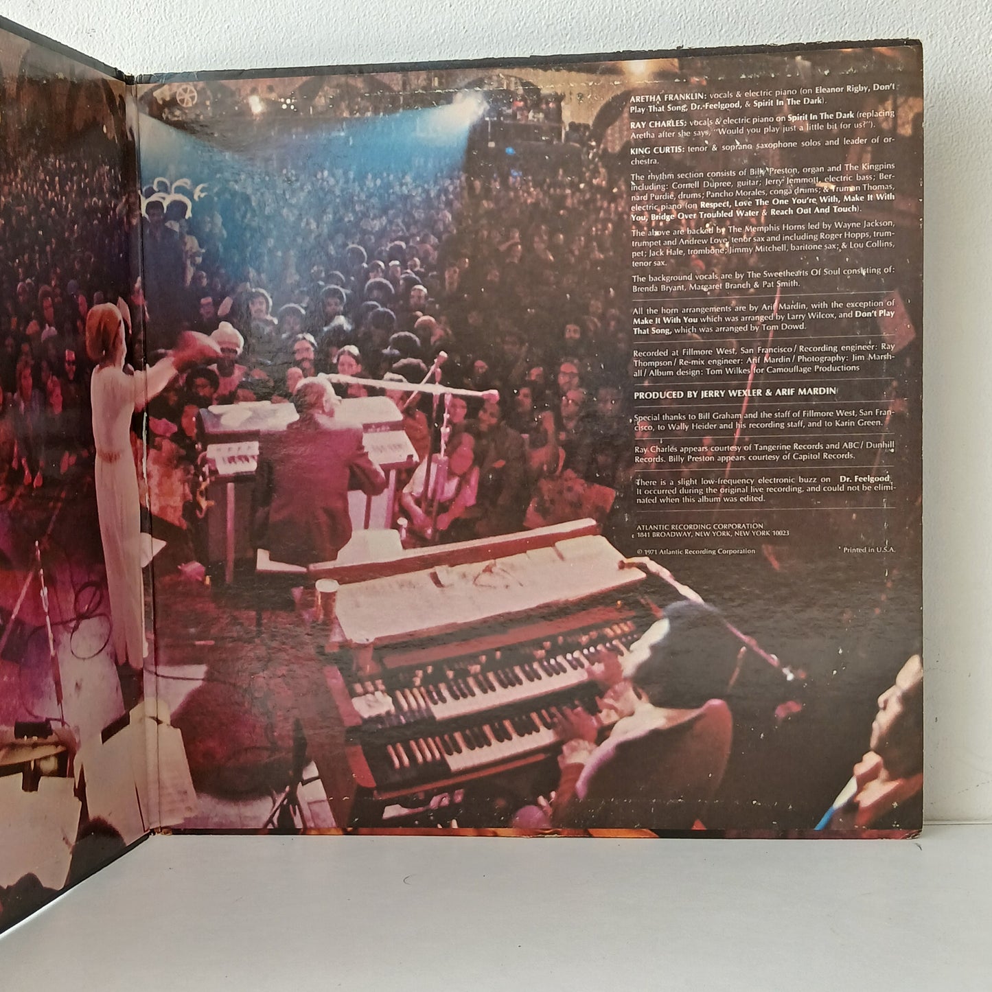Aretha Franklin – Live At Fillmore West (Used LP)