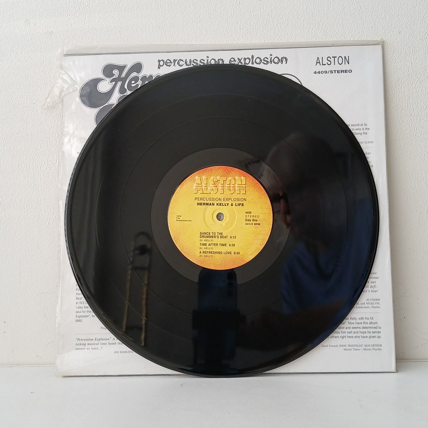 Herman Kelly & Life – Percussion Explosion! (Used LP)