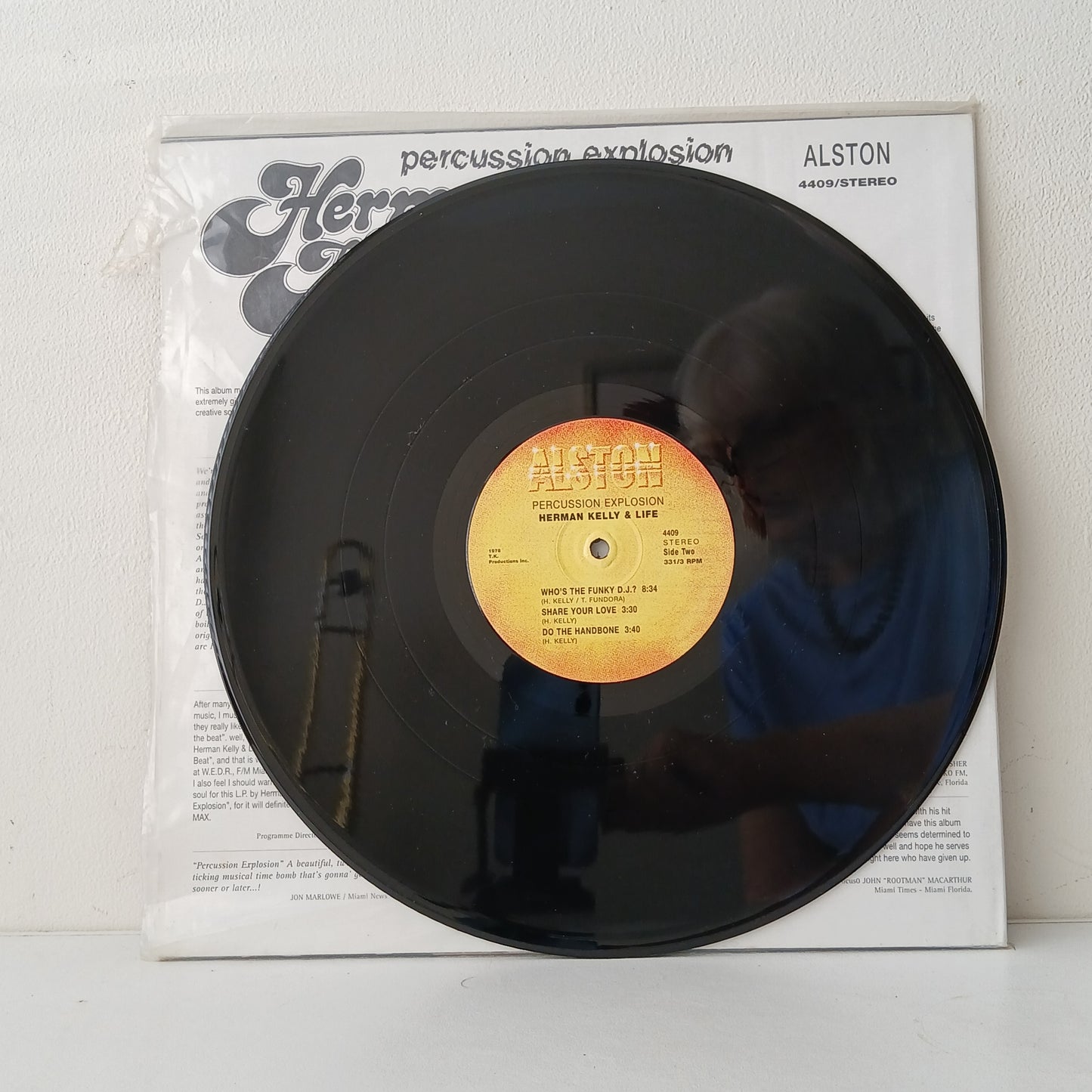 Herman Kelly & Life – Percussion Explosion! (Used LP)