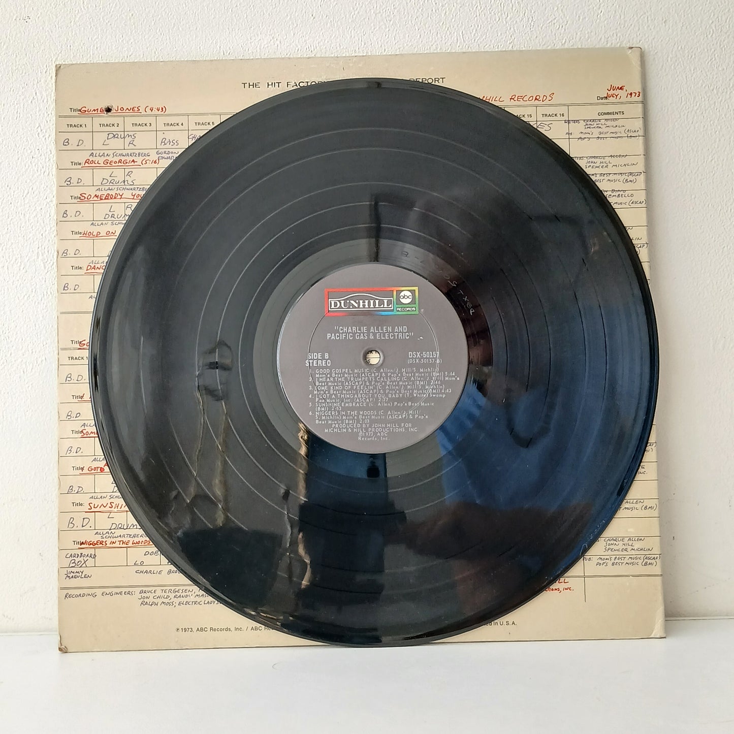 Pacific Gas & Electric Starring Charlie Allen – Pacific Gas & Electric Starring Charlie Allen (Used LP)