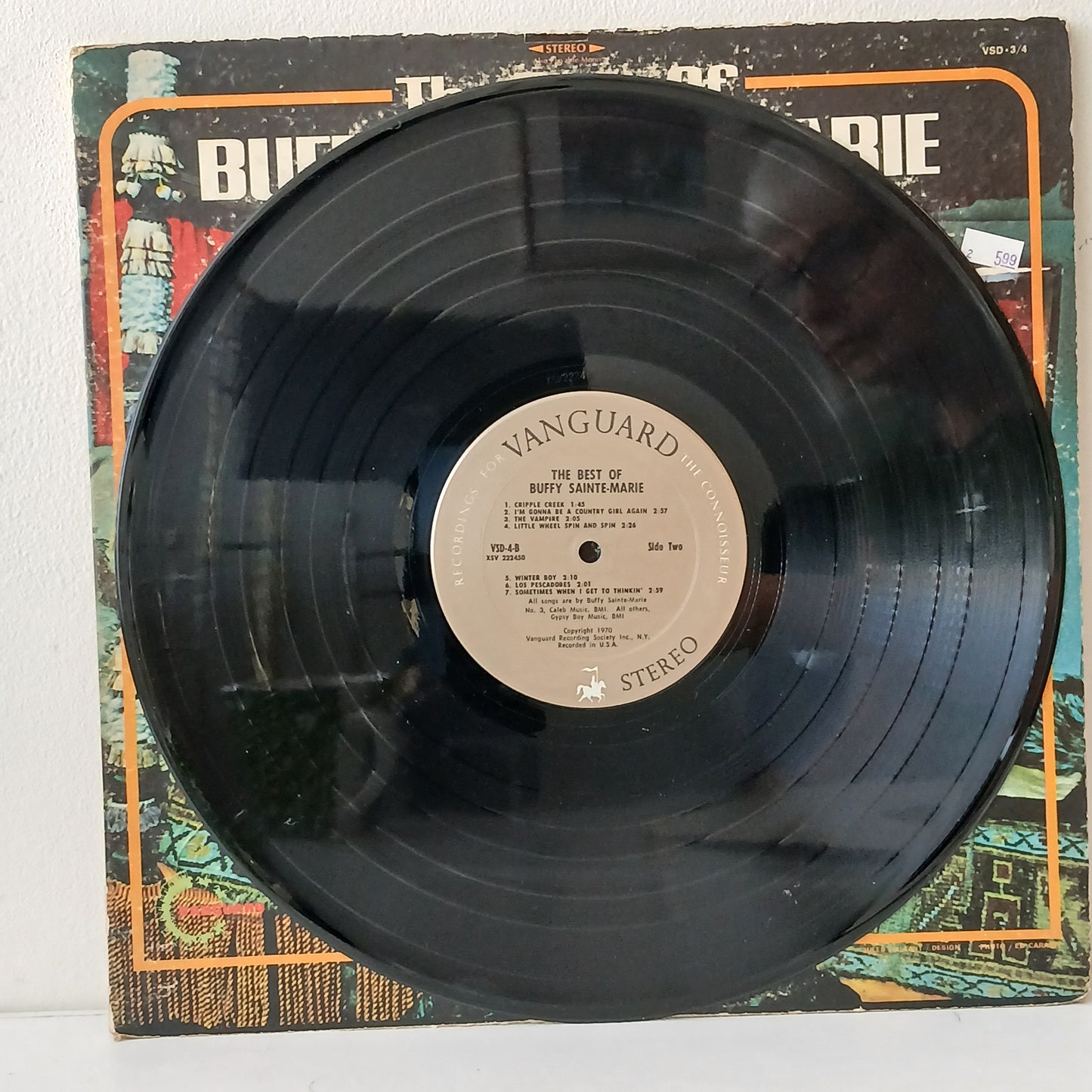 Buffy Sainte-Marie – The Best Of Buffy Sainte-Marie (Used LP)