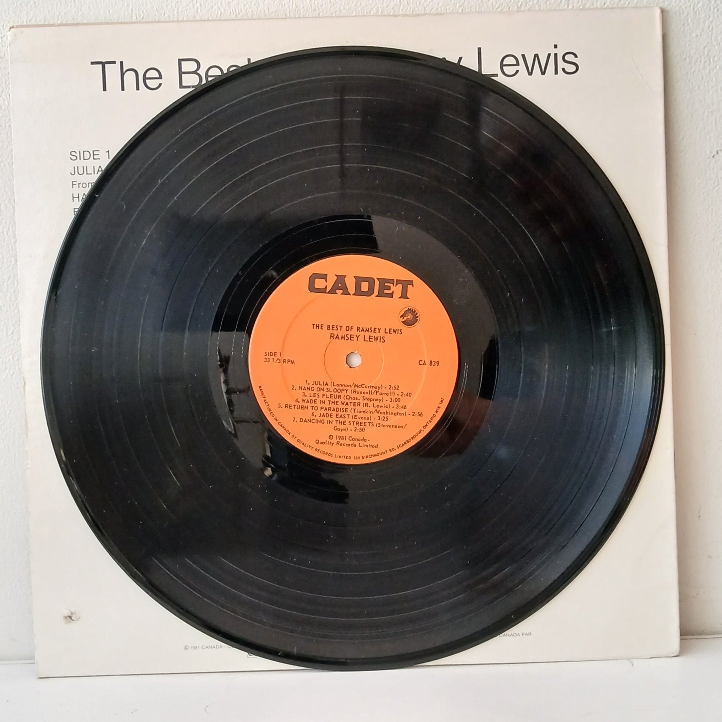 Ramsey Lewis – The Best Of Ramsey Lewis (Used LP)