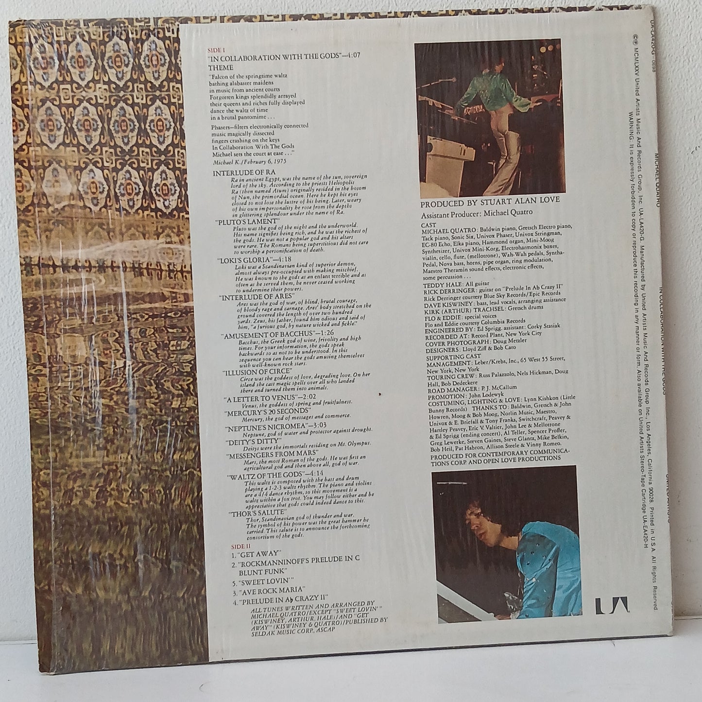 Michael Quatro – In Collaboration With The Gods (Used LP)