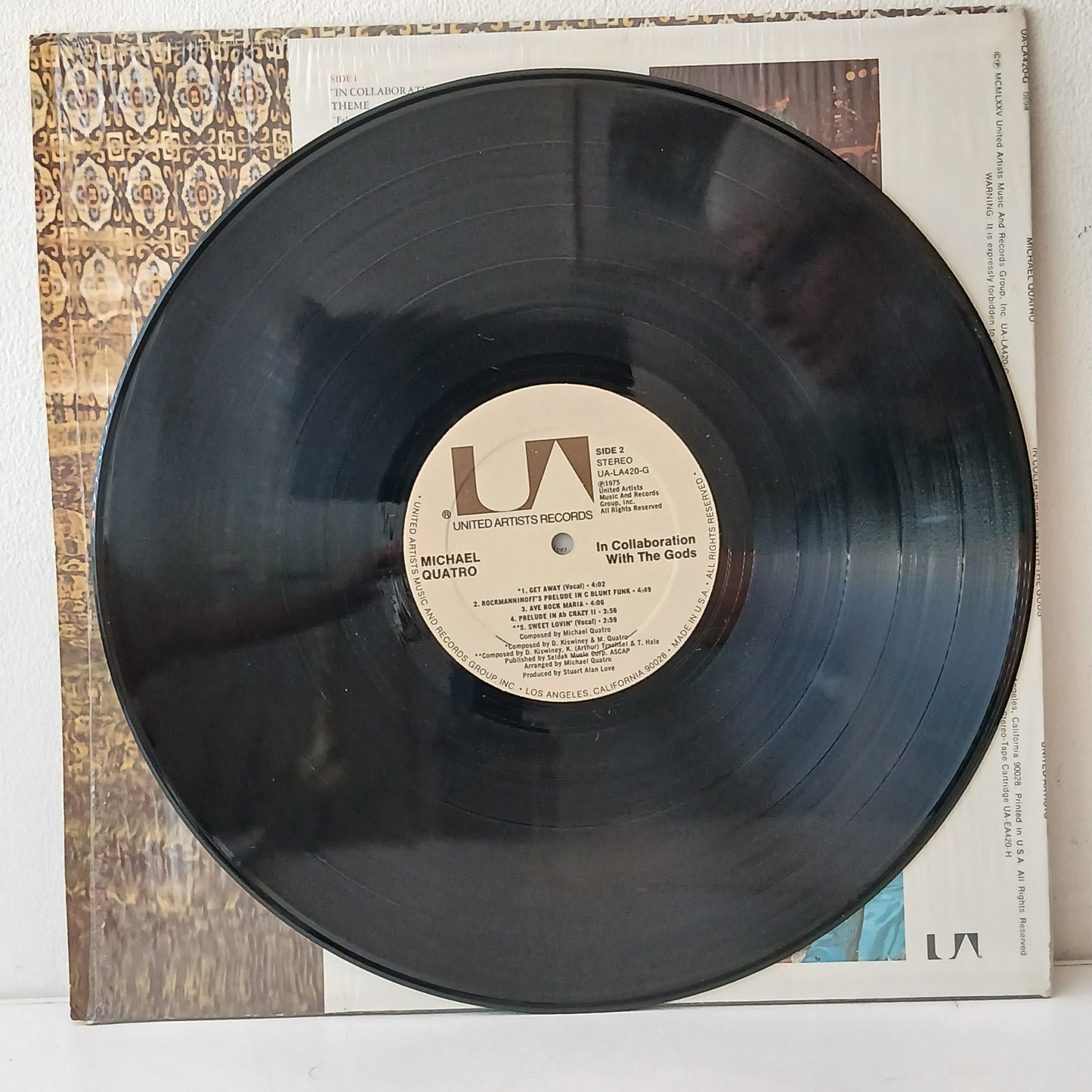Michael Quatro – In Collaboration With The Gods (Used LP)