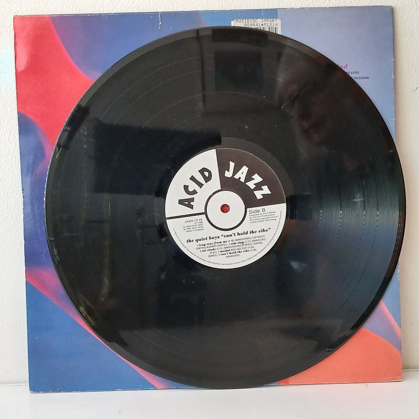 The Quiet Boys – Can't Hold The Vibe (Used LP)