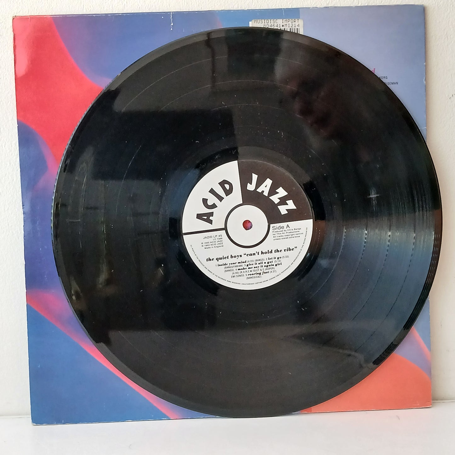 The Quiet Boys – Can't Hold The Vibe (Used LP)