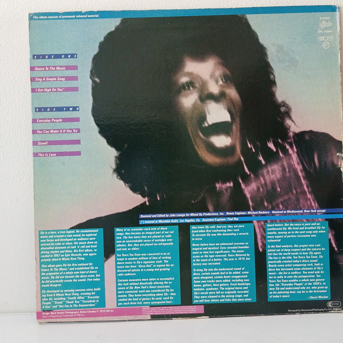 Sly Stone – Ten Years Too Soon (Used LP)