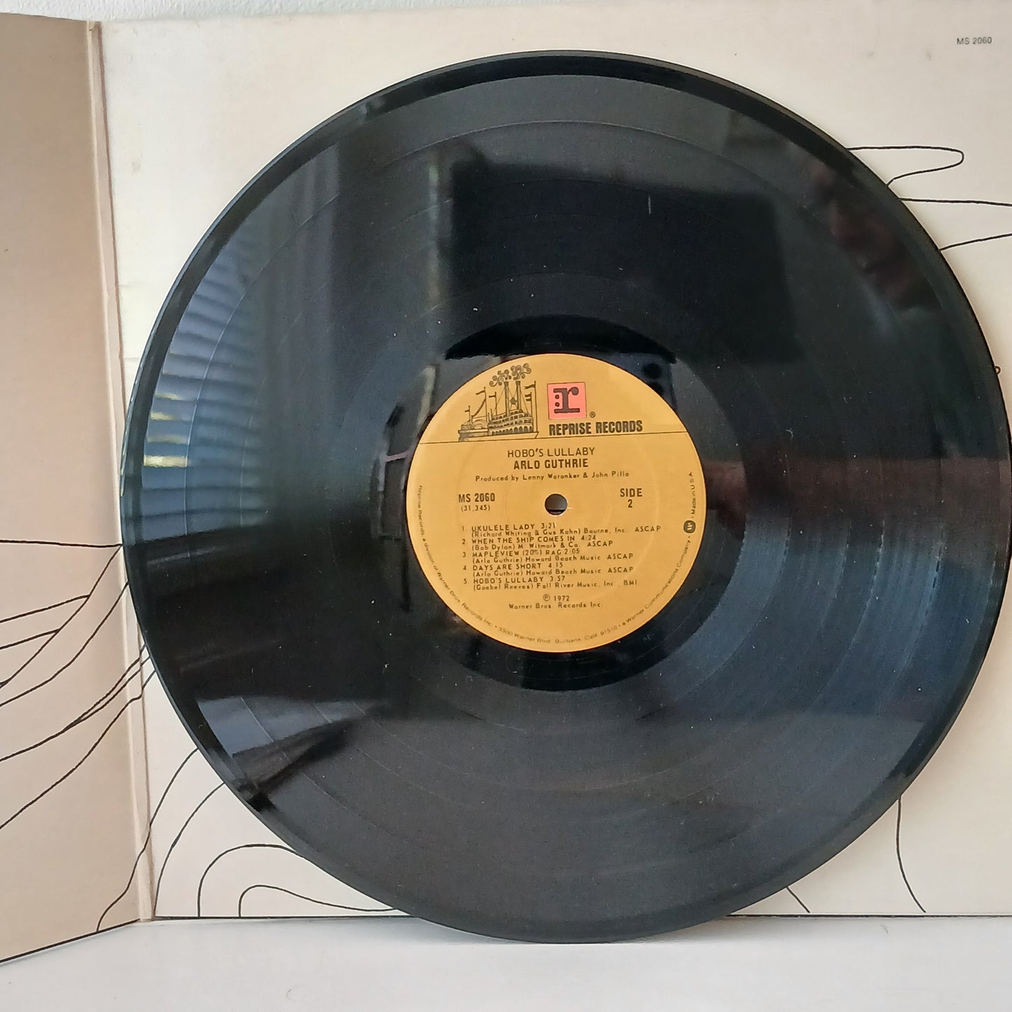 Arlo Guthrie – Hobo's Lullaby (Used LP)
