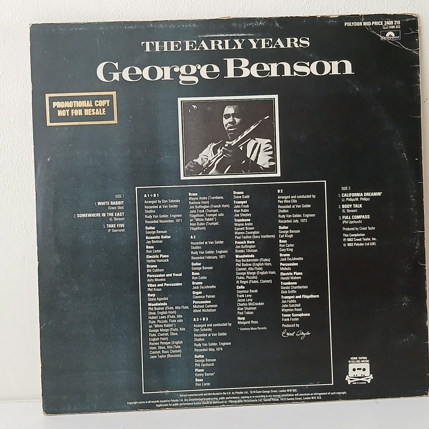 George Benson – The Early Years (Used LP)
