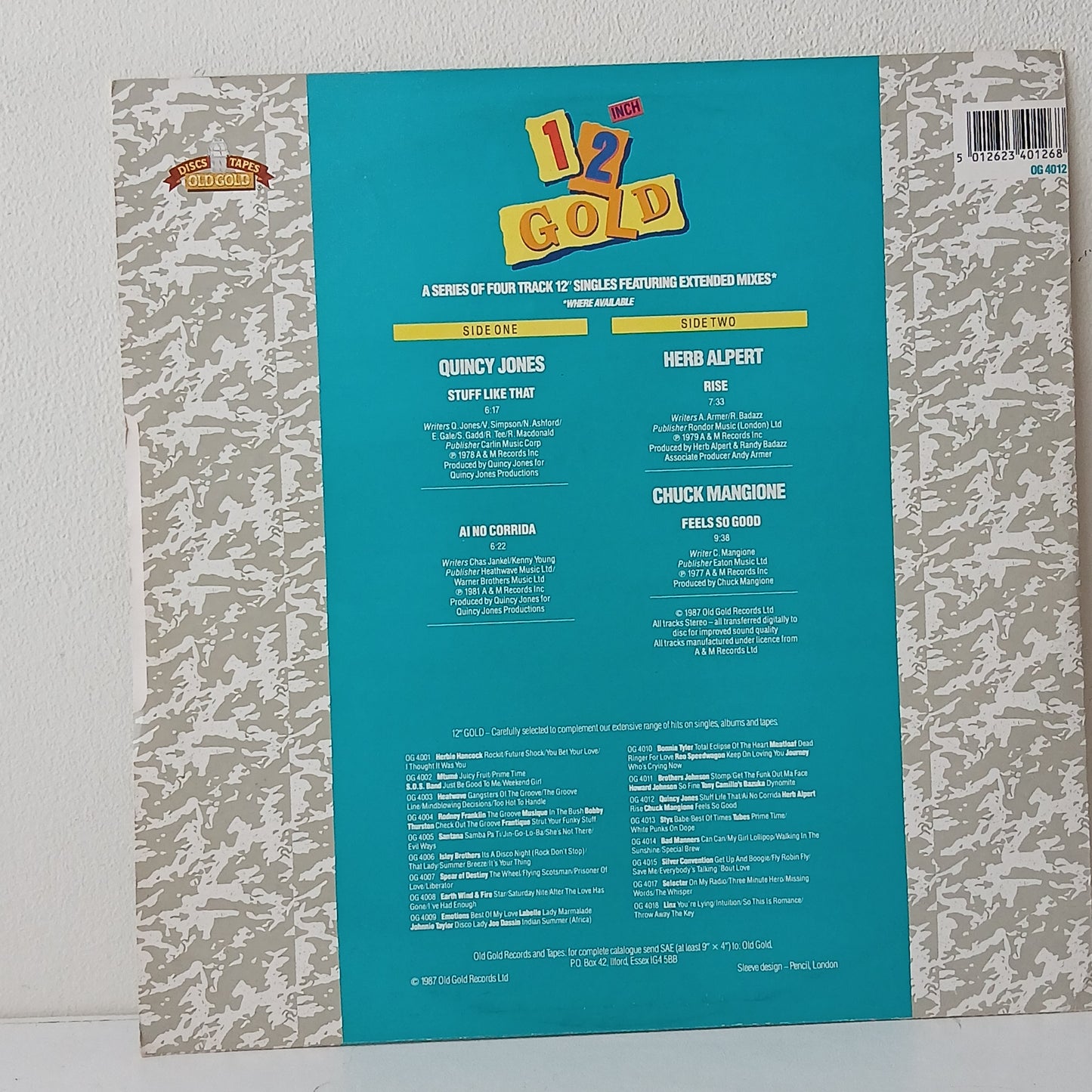 Quincy Jones / Herb Alpert / Chuck Mangione – Stuff Like That / Ai No Corrida / Rise / Feels So Good (Used LP)