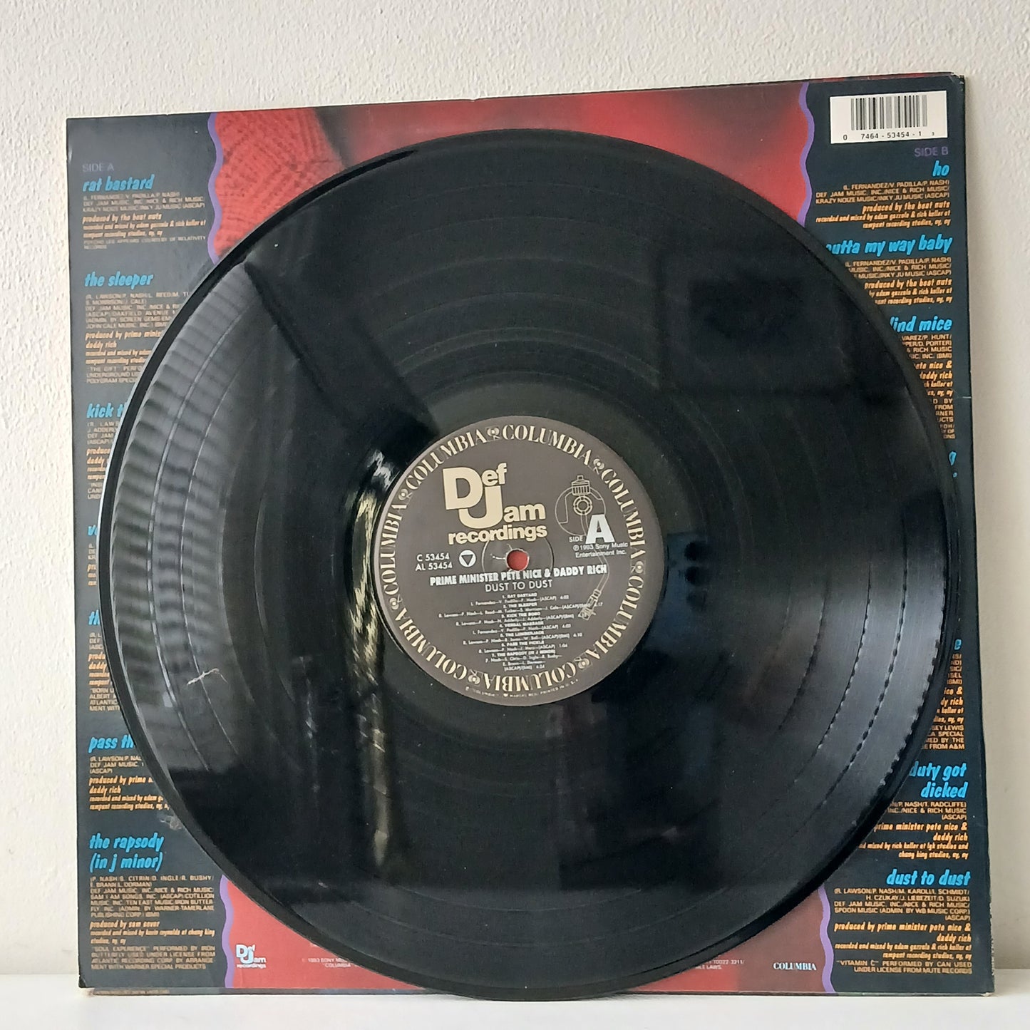 Prime Minister Pete Nice & Daddy Rich – Dust To Dust (Used LP)