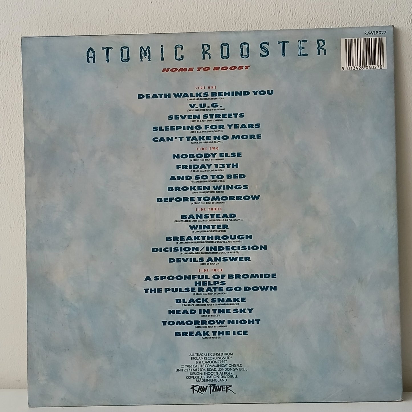 Atomic Rooster – Home To Roost (Used LP)