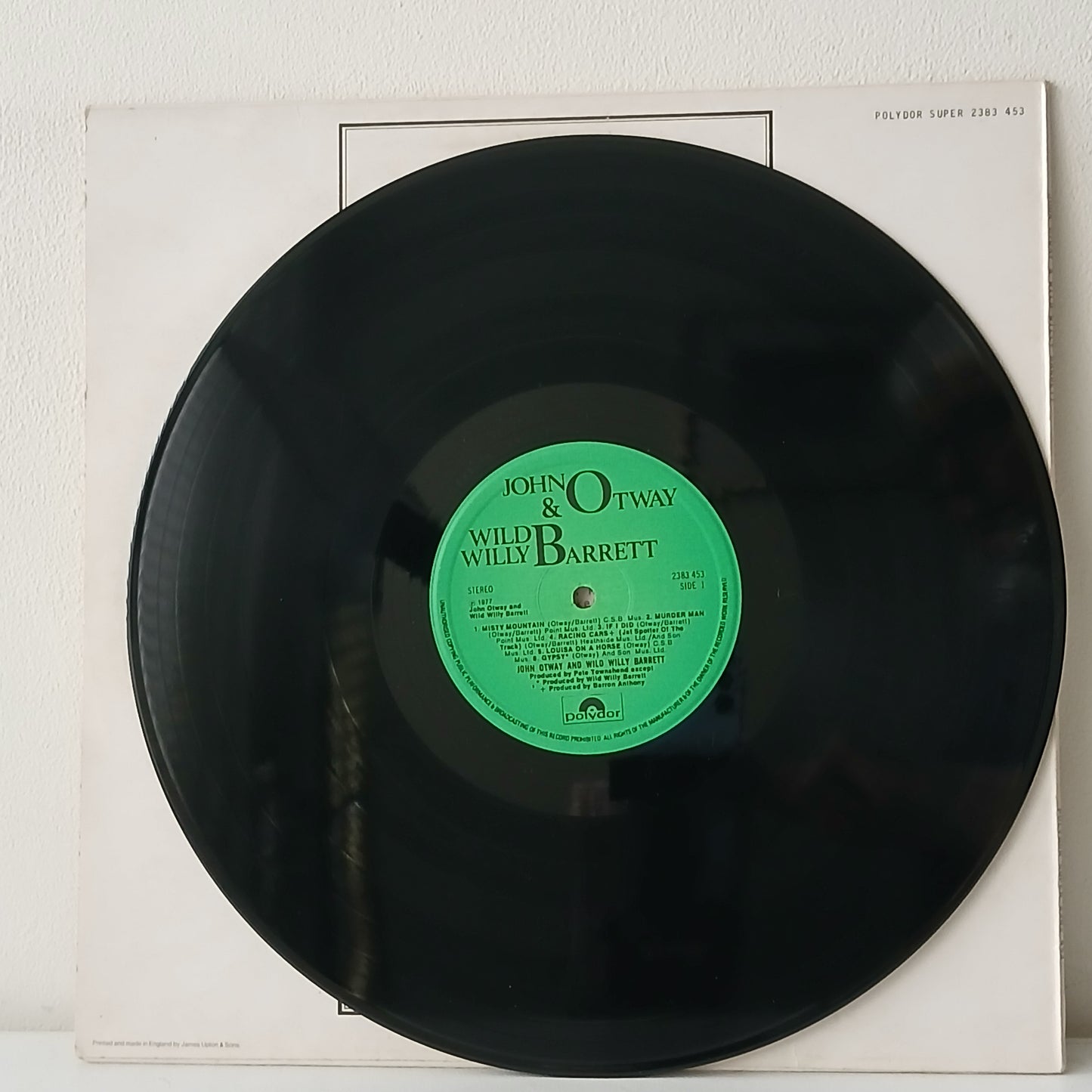 John Otway & Wild Willy Barrett – John Otway & Wild Willy Barrett (Used LP)
