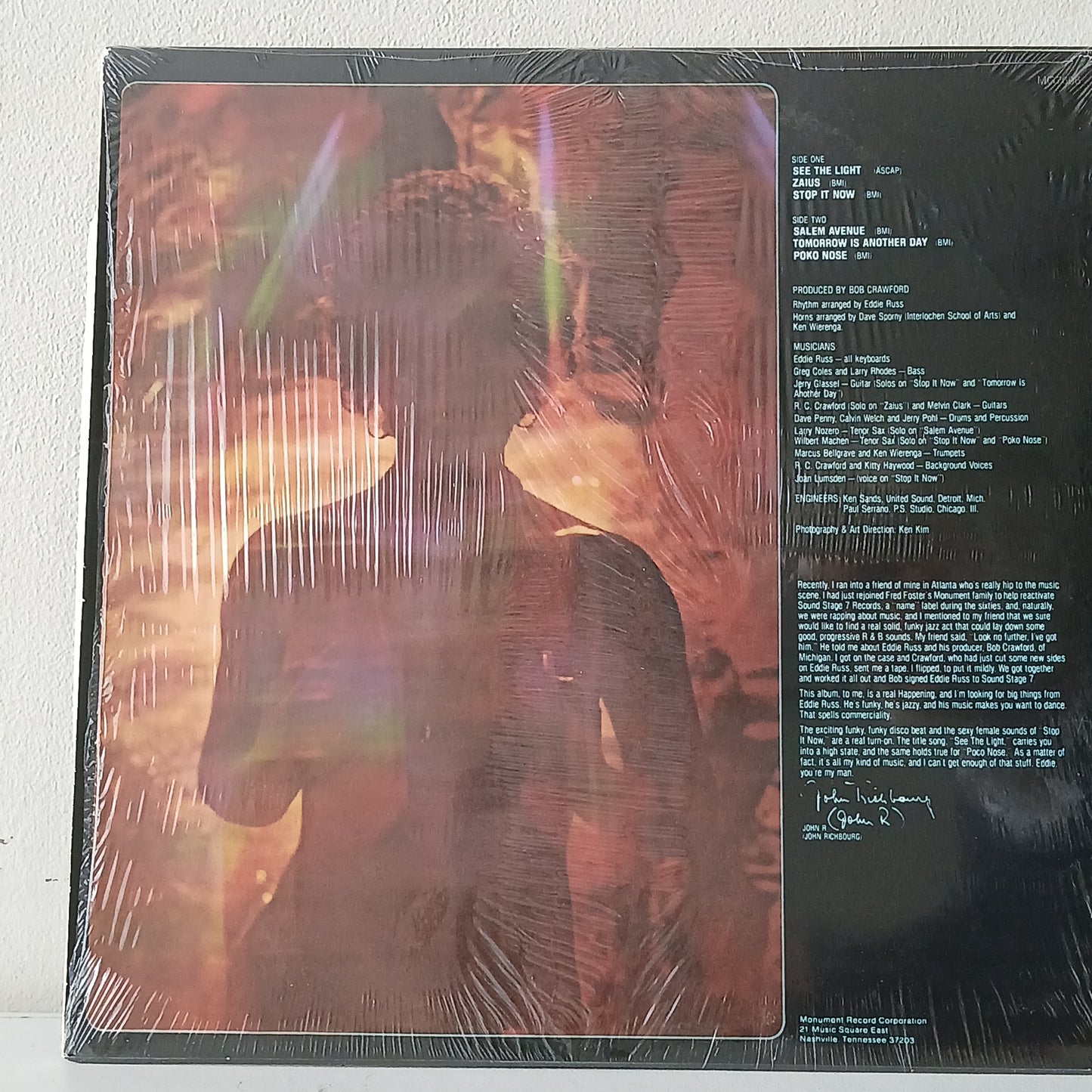 Eddie Russ – See The Light (Used LP)