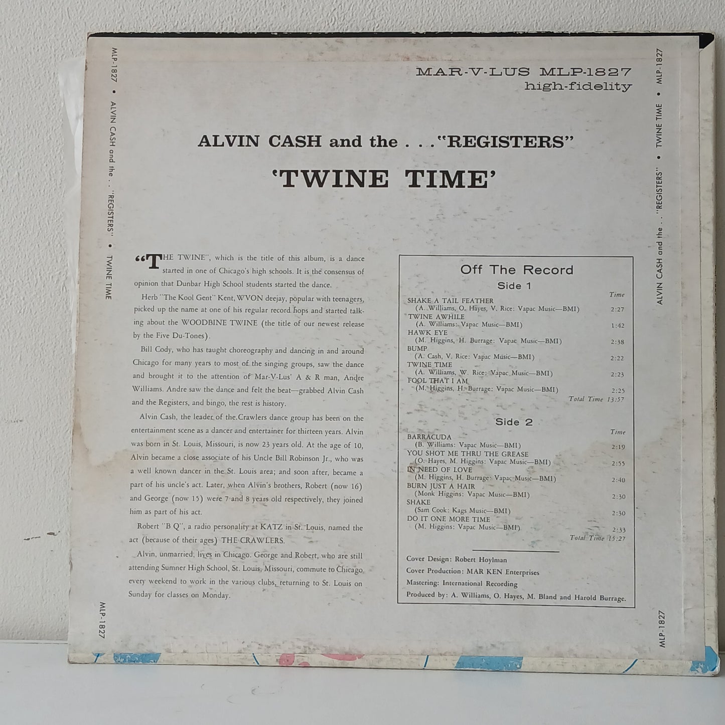 Alvin Cash And The "Registers" – Twine Time (Used LP)