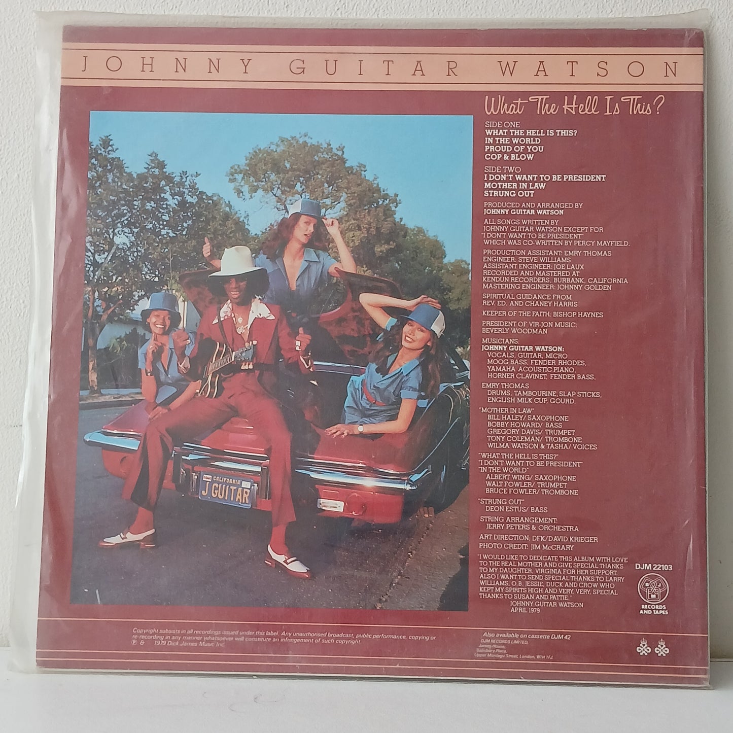 Johnny Guitar Watson – What The Hell Is This? (Used LP)