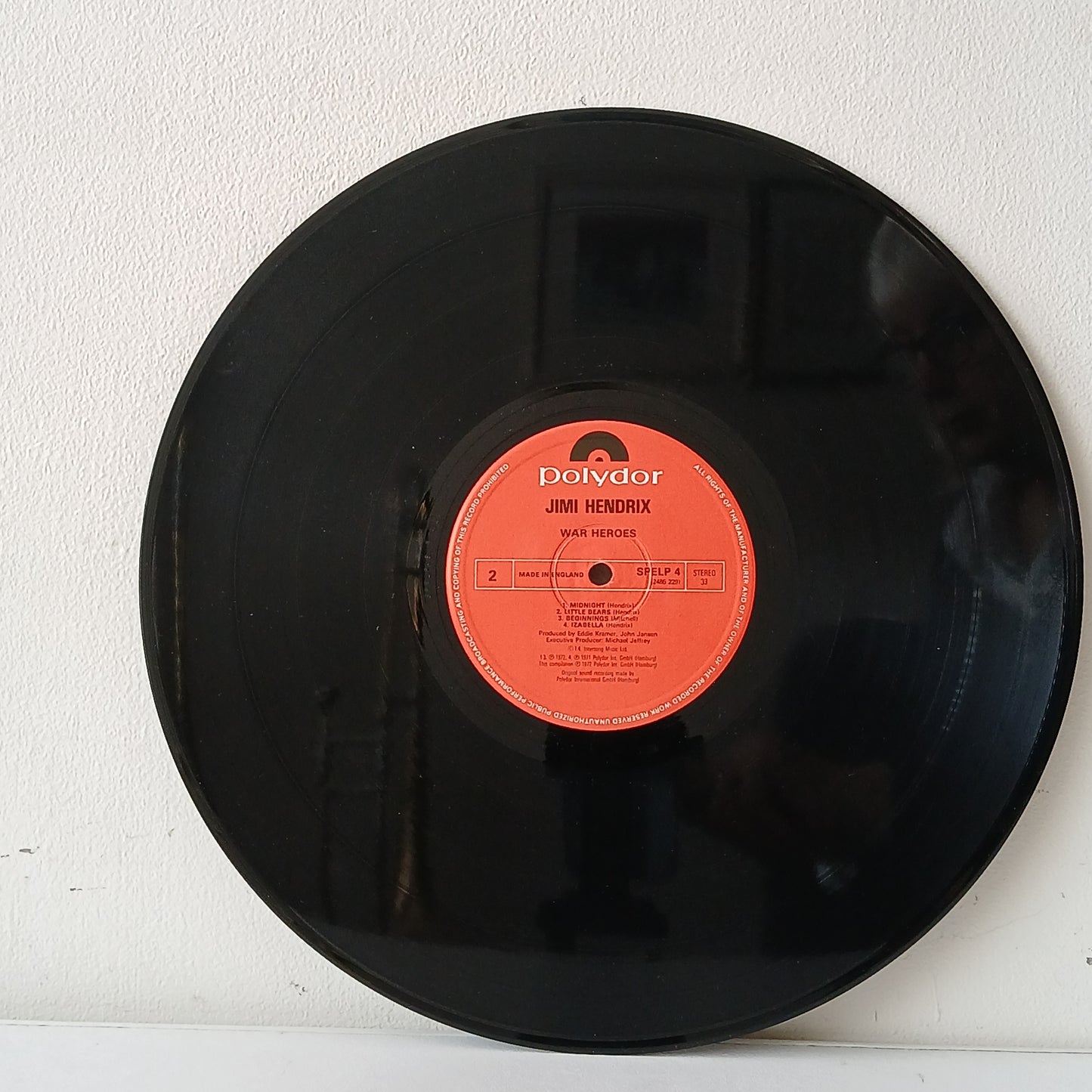 Jimi Hendrix – War Heroes (Used LP)