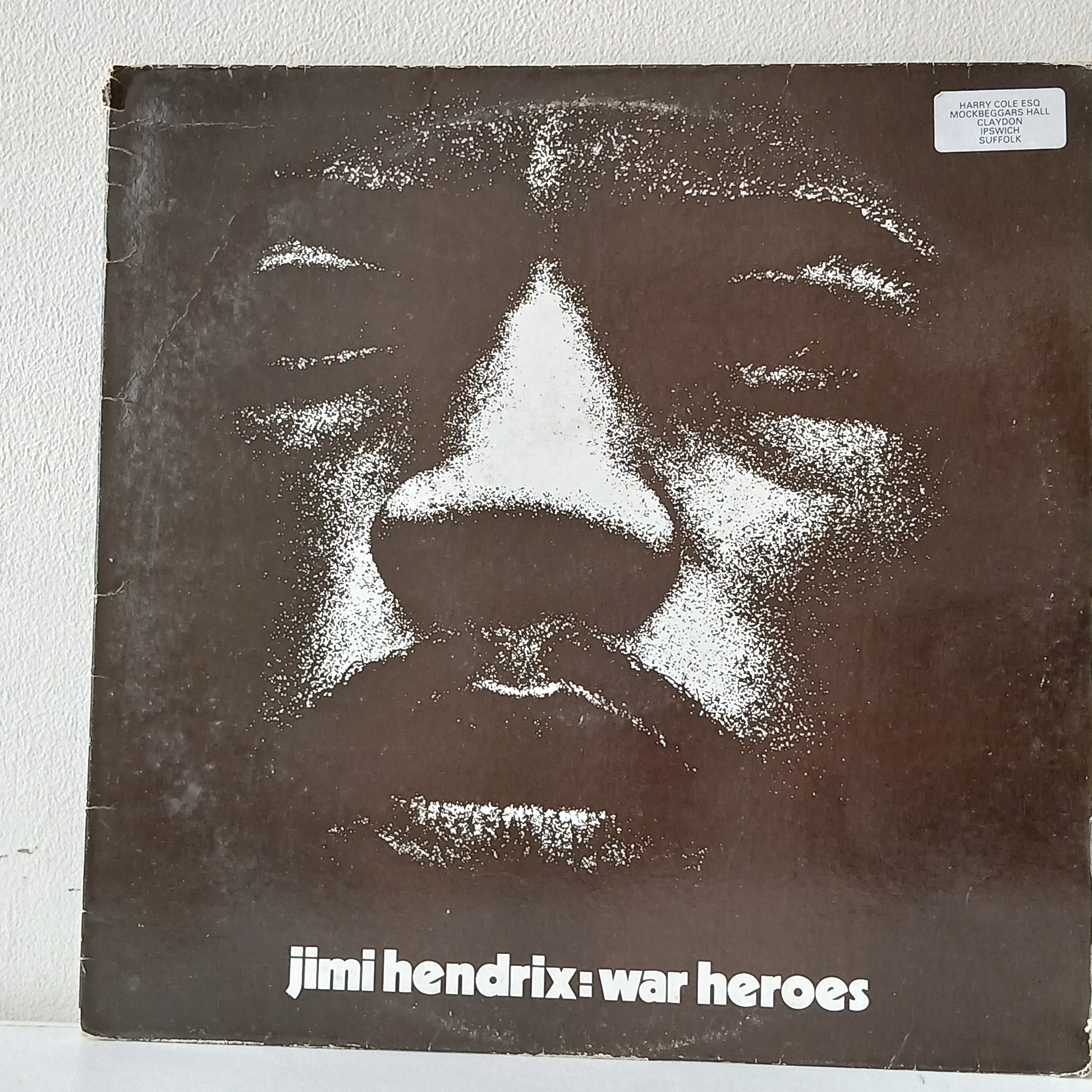 Jimi Hendrix – War Heroes (Used LP) – The Jazz Vault
