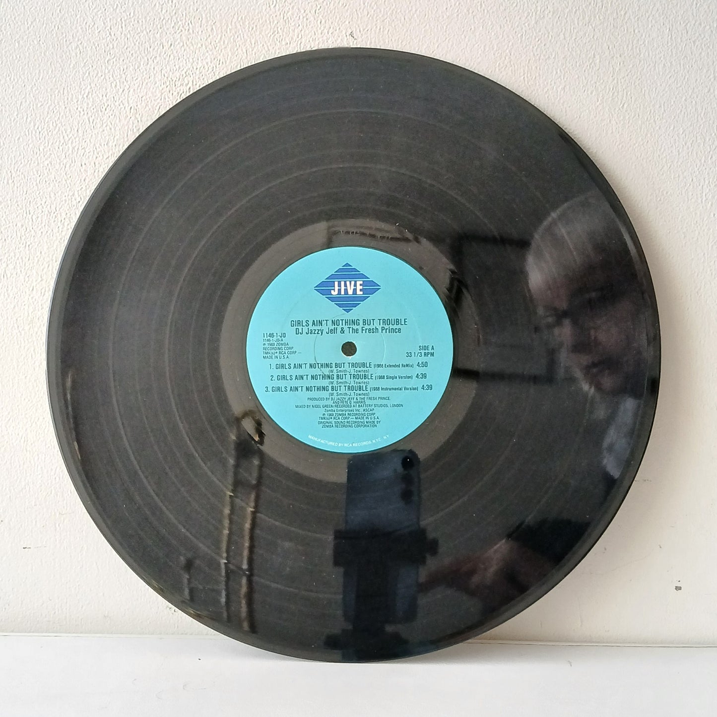 DJ Jazzy Jeff & The Fresh Prince – Girls Ain't Nothing But Trouble / Brand New Funk (Used 12")