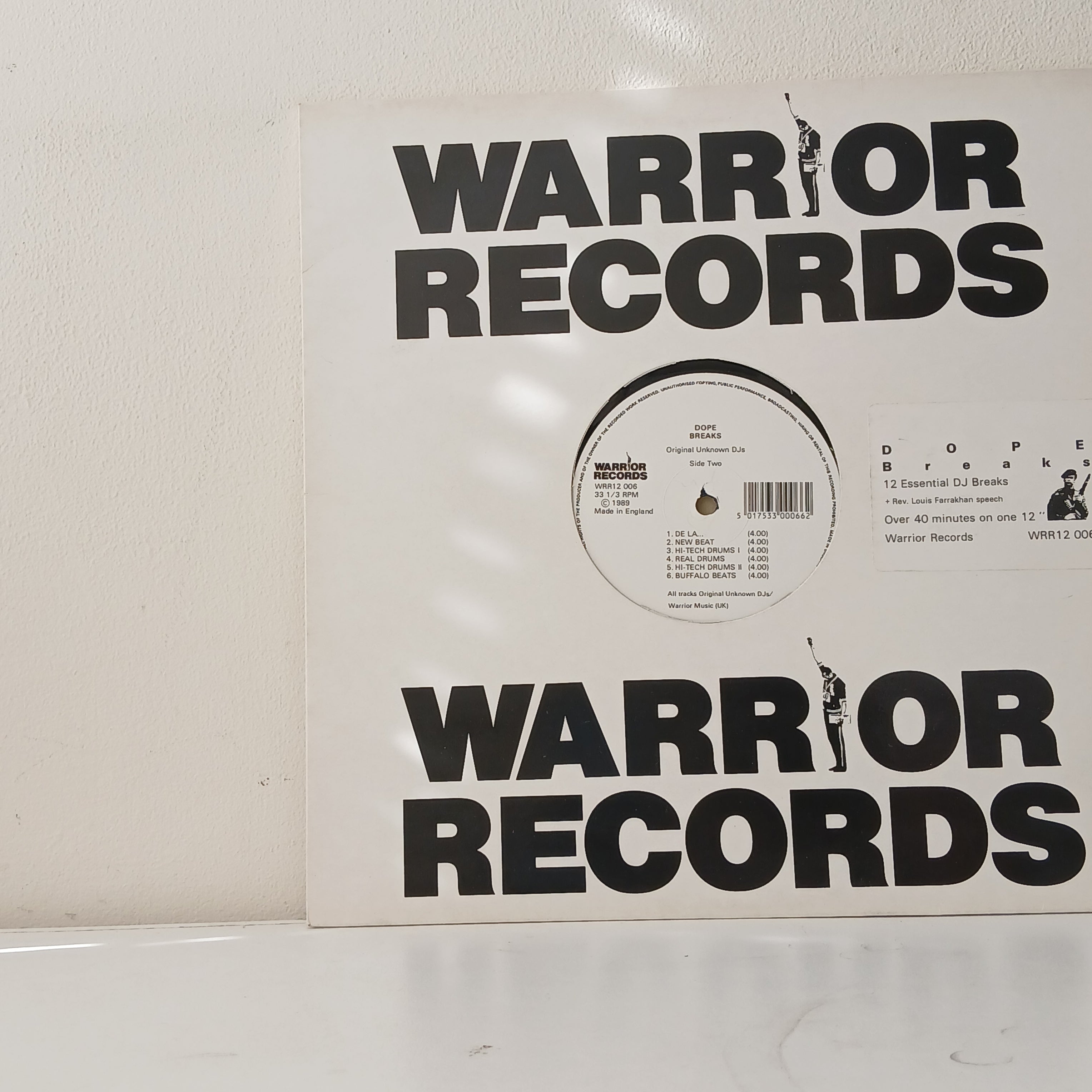 Original Unknown DJs – Dope Breaks (Used LP) – The Jazz Vault