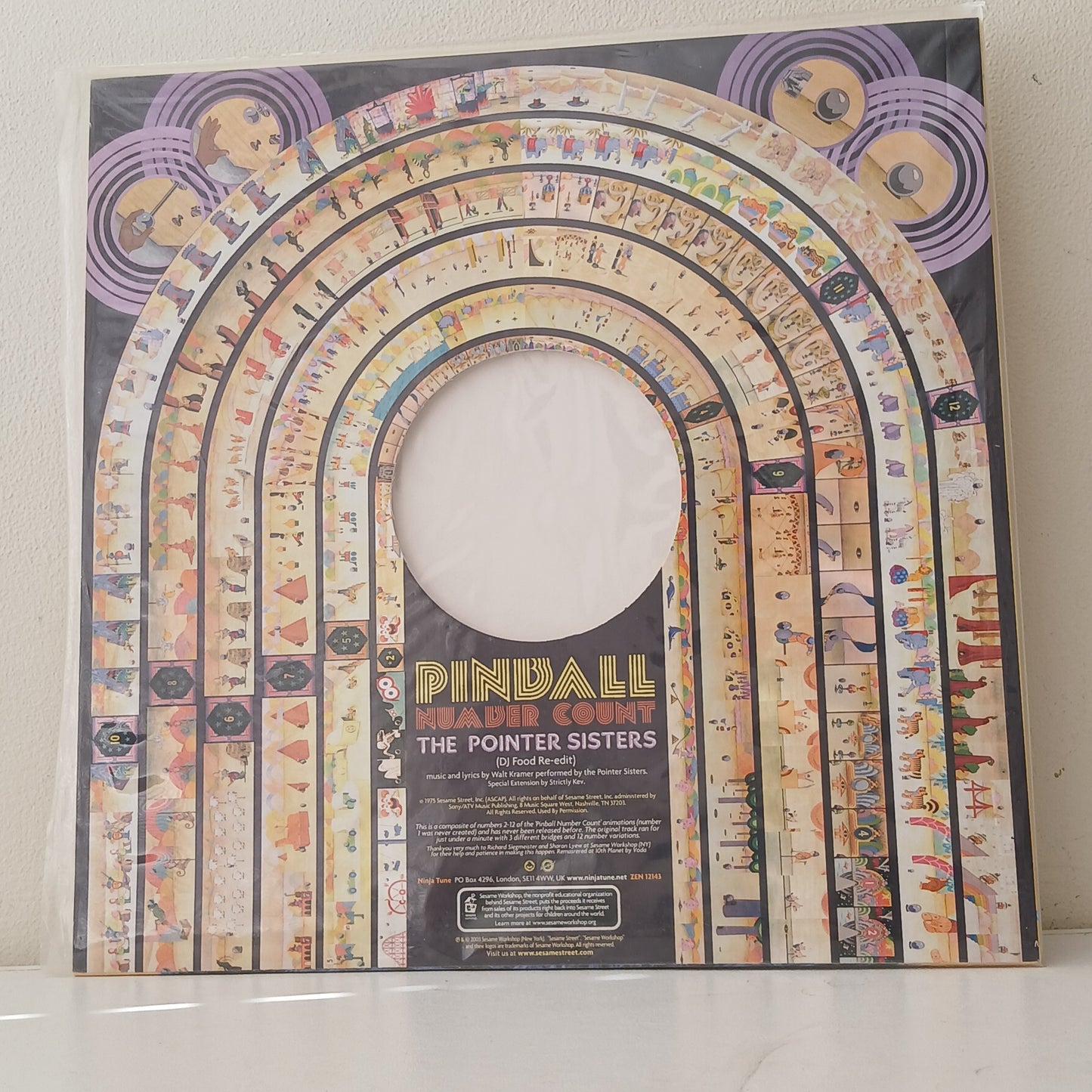 Cookie Monster And The Girls / The Pointer Sisters – C Is For Cookie / Pinball Number Count (Used LP)
