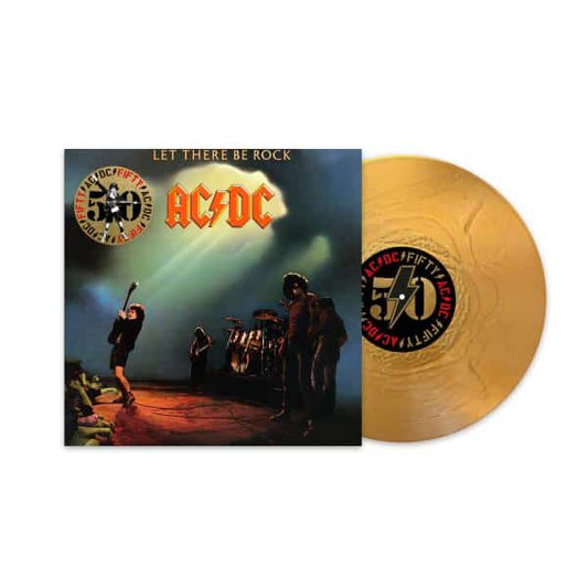 AC/DC - Let There Be Rock (50th Anniversary Limited Gold Vinyl LP) PRE-ORDER
