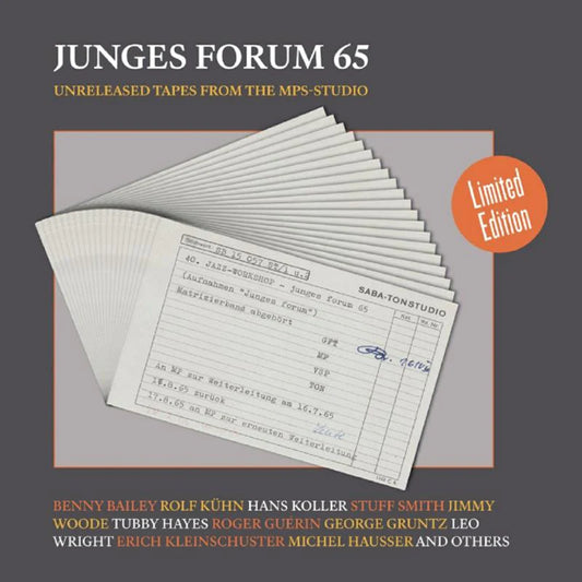 Tubby Hayes, Ronnie Ross, Ronnie Stephenson, Hans Koller etc. – Junges Forum 65 (Unreleased Tracks From The Mps-studio)  (Vinyl 2LP)