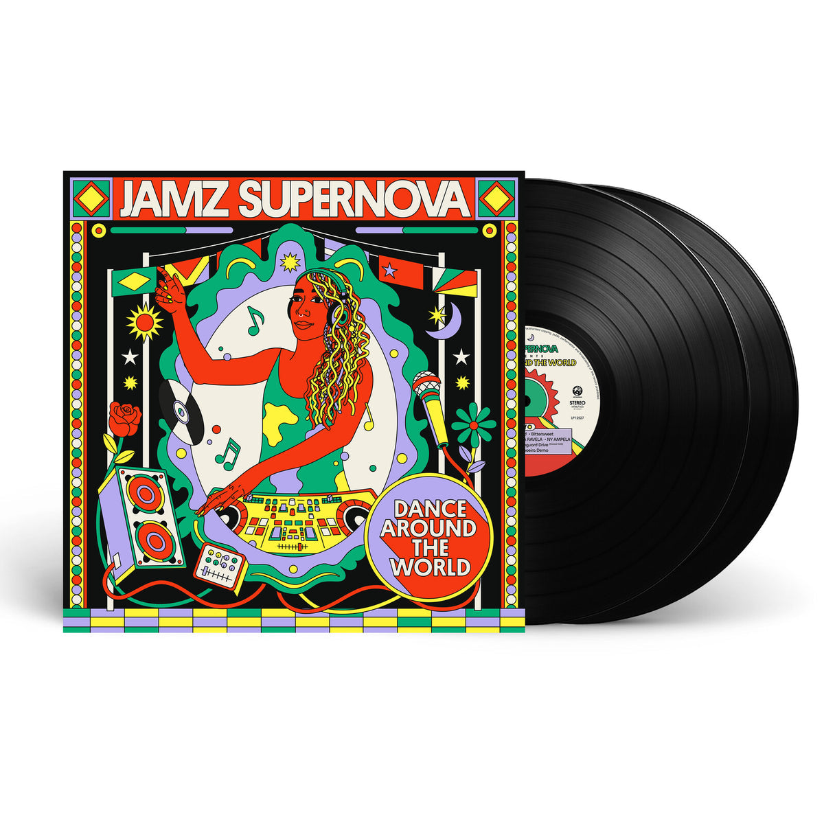 ジャズレコード　ディレク・スミス　2LPセット Jamz Supernova Presents - Dance Around The World BLACK 2LP (Vinyl