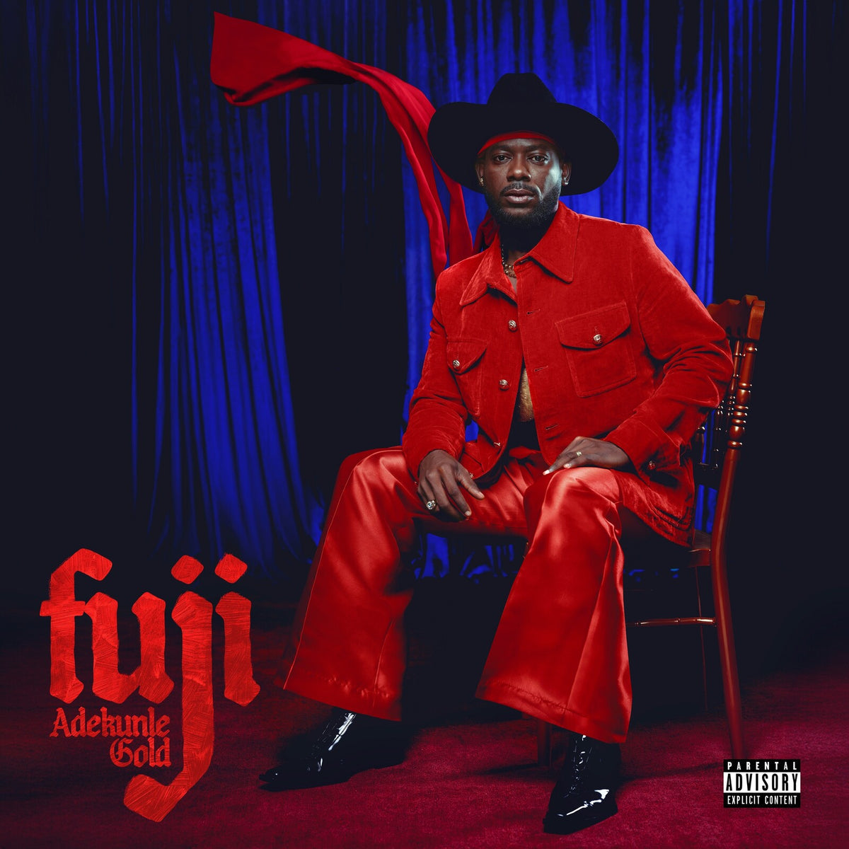 Adekunle Gold - Fuji TRANSLUCENT RED VINYL (Vinyl LP) PRE-ORDER