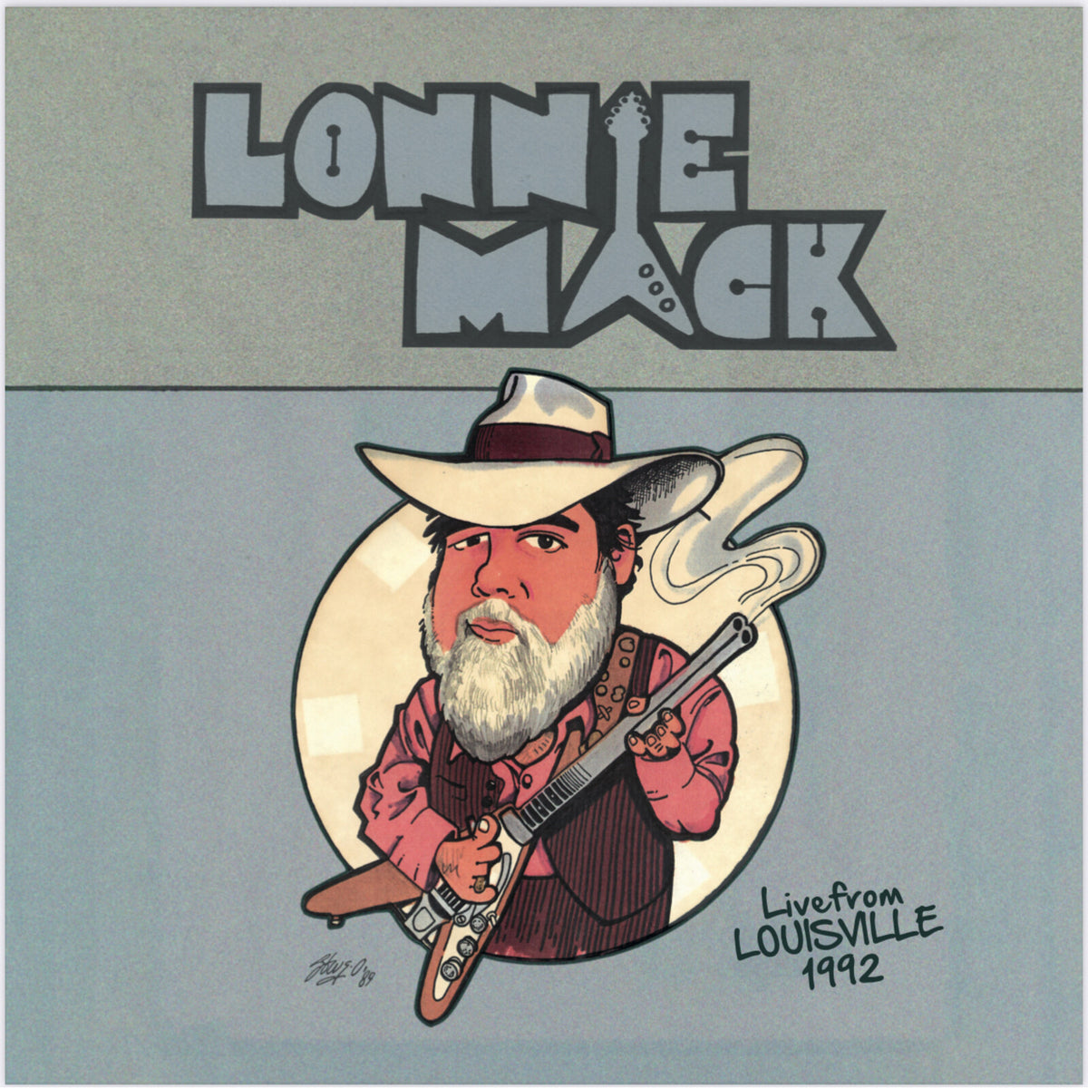 Lonnie Mack - Live From Louisville 1992 2LP SET (Vinyl LP) PRE-ORDER