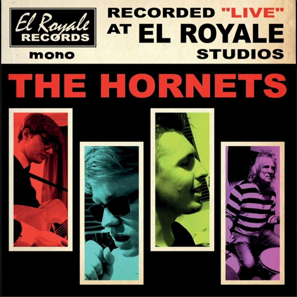 The Hornets - Recorded Live At El Royale Studios RED LP (Vinyl LP) PRE-ORDER