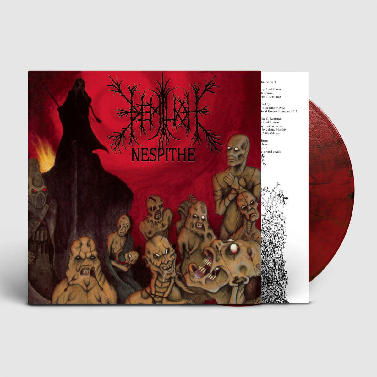 Demilich - Nespithe LIMITED TRANSPARENT RED (Vinyl LP) PRE-ORDER
