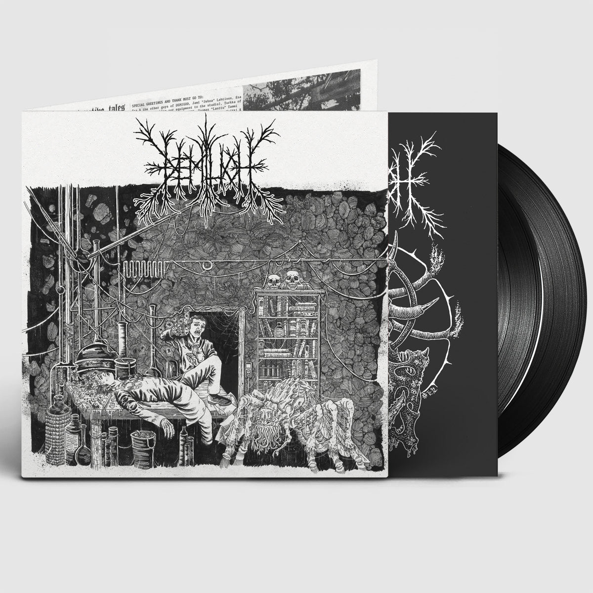 Demilich - Em9T2Ness Of Van2S1Ing / V34Ish6Ng 0F Emptiness 2LP (Vinyl LP) PRE-ORDER