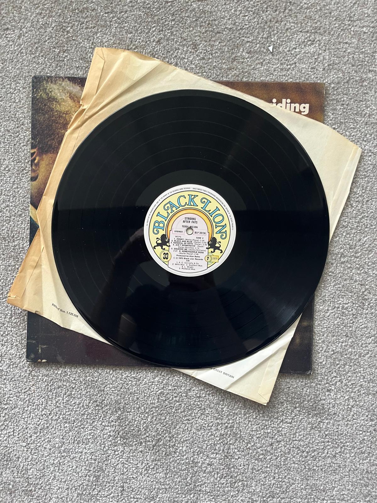 Teddy Wilson – Striding After Fats (Used LP)