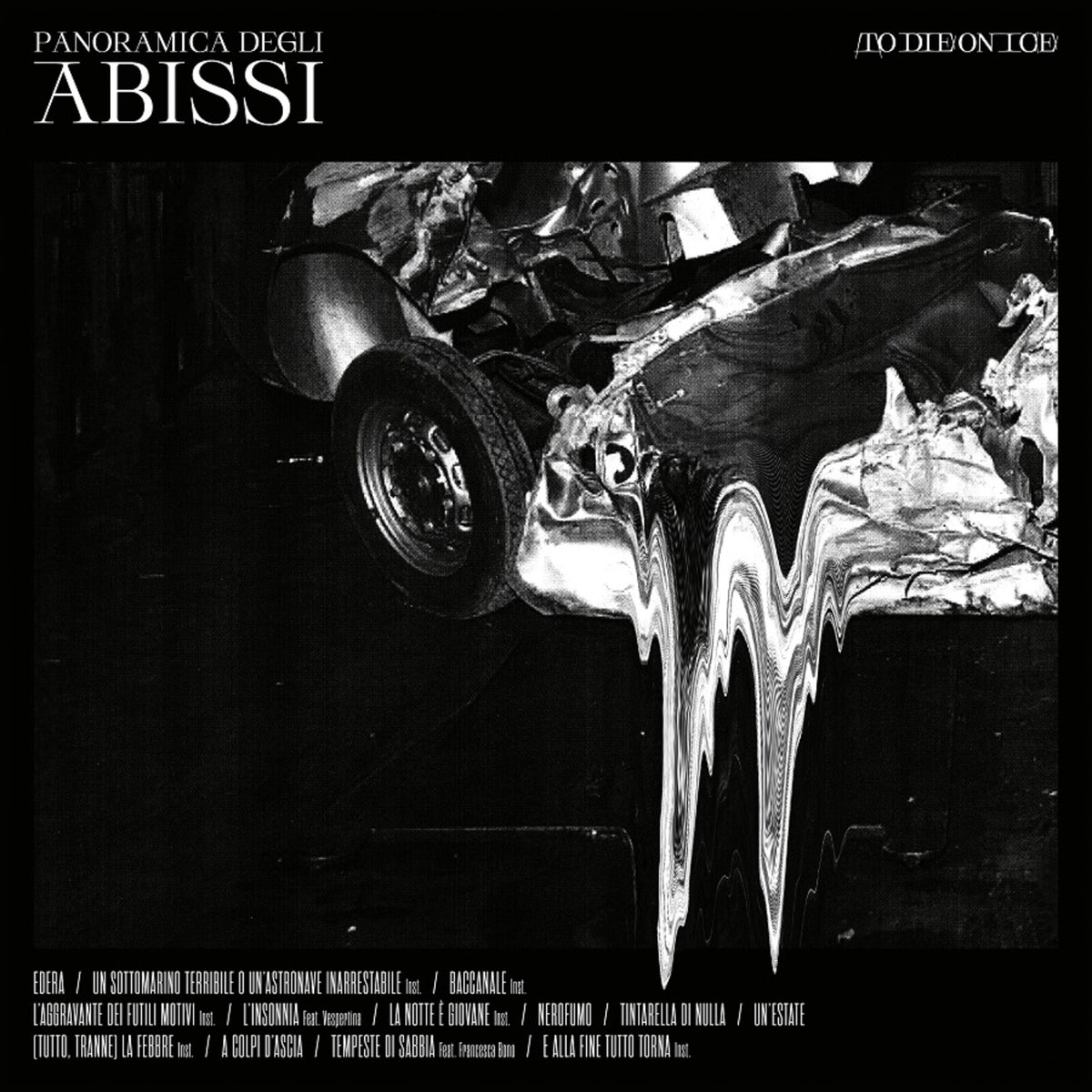 To Die On Ice - Panoramica Degli Abissi TURQUOISE LP (Vinyl LP) PRE-ORDER