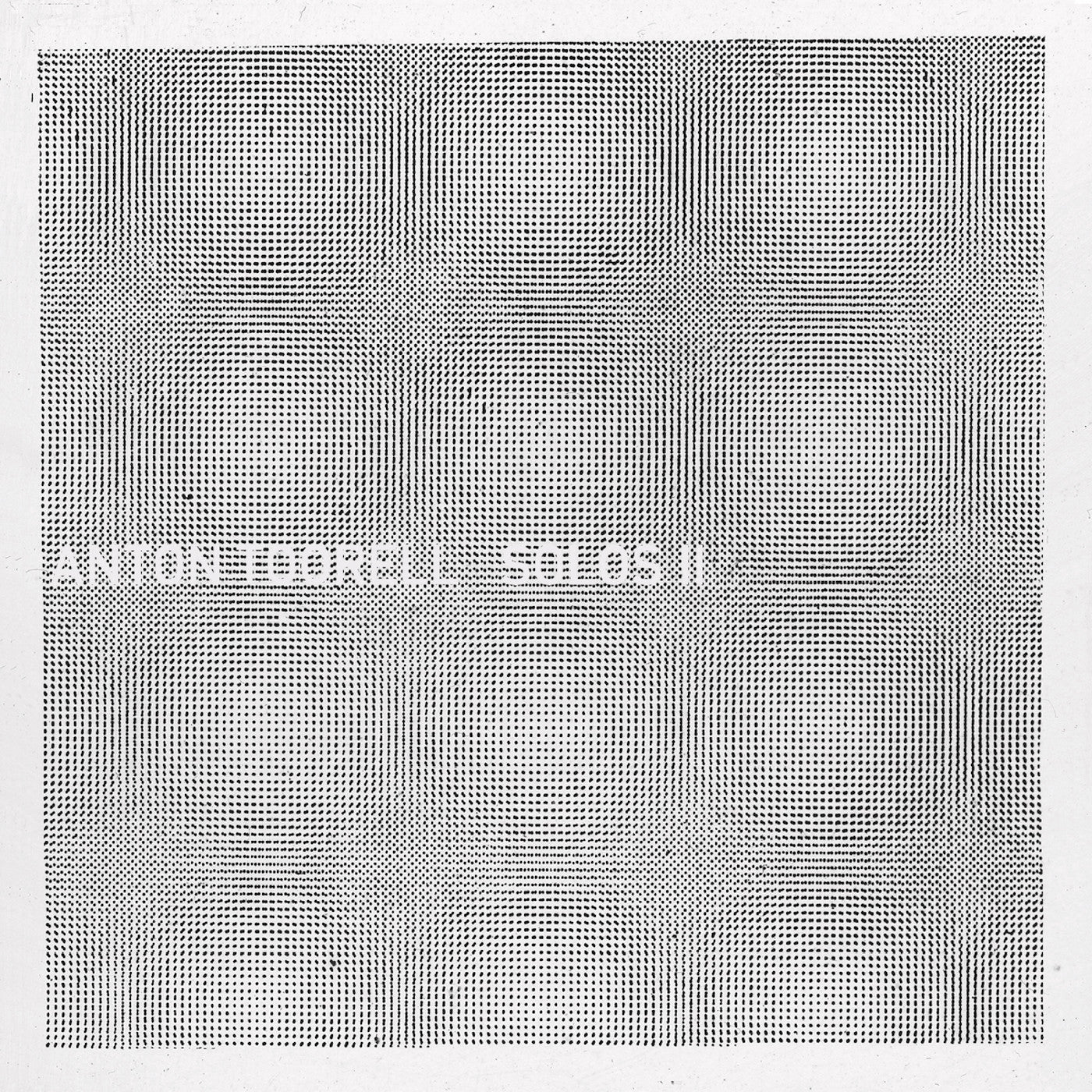 Toorell, Anton - Solos Ii (Vinyl LP) PRE-ORDER