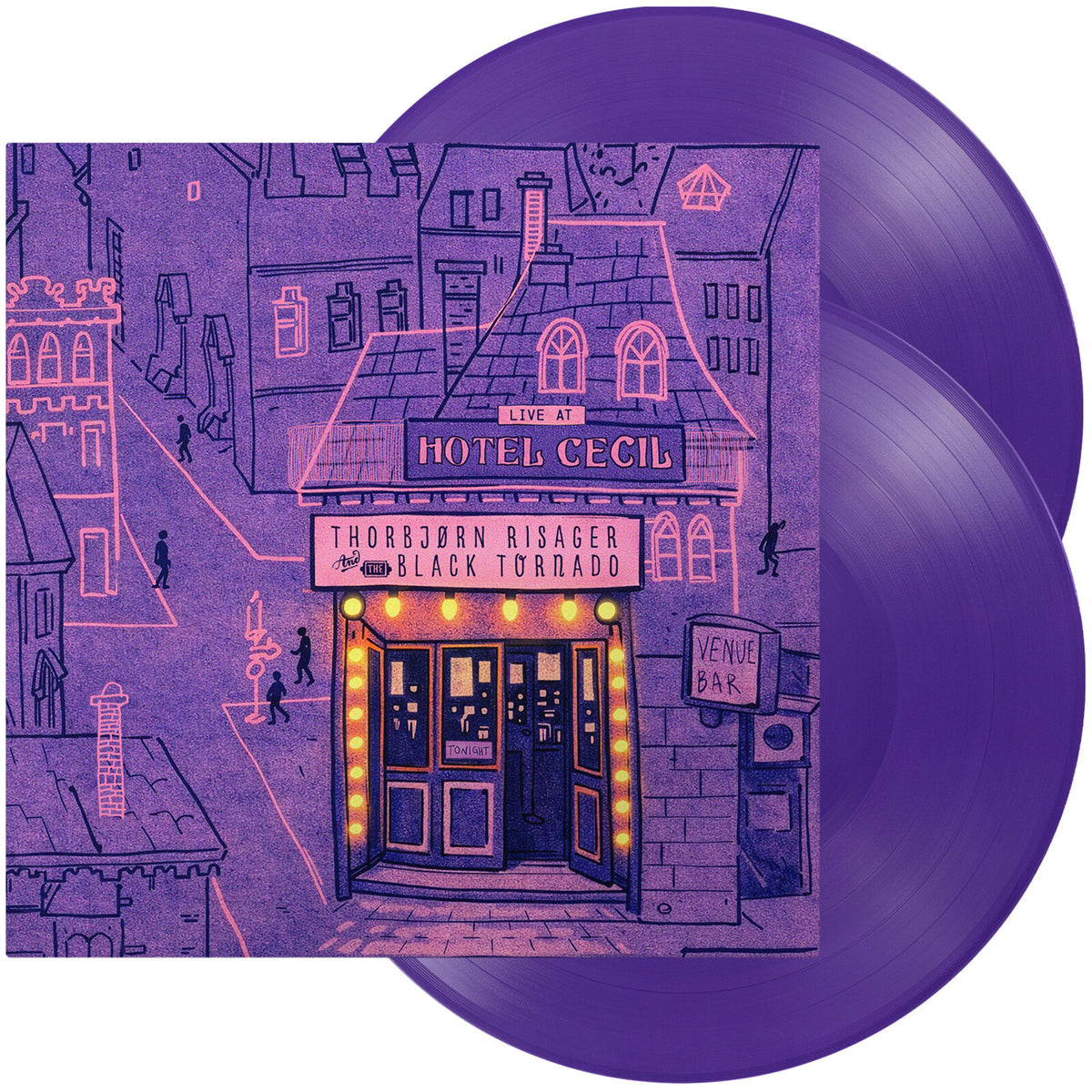 Thorbjorn Risager And The Black Tornado - Live At Hotel Cecil 2LP (Vinyl LP) PRE-ORDER