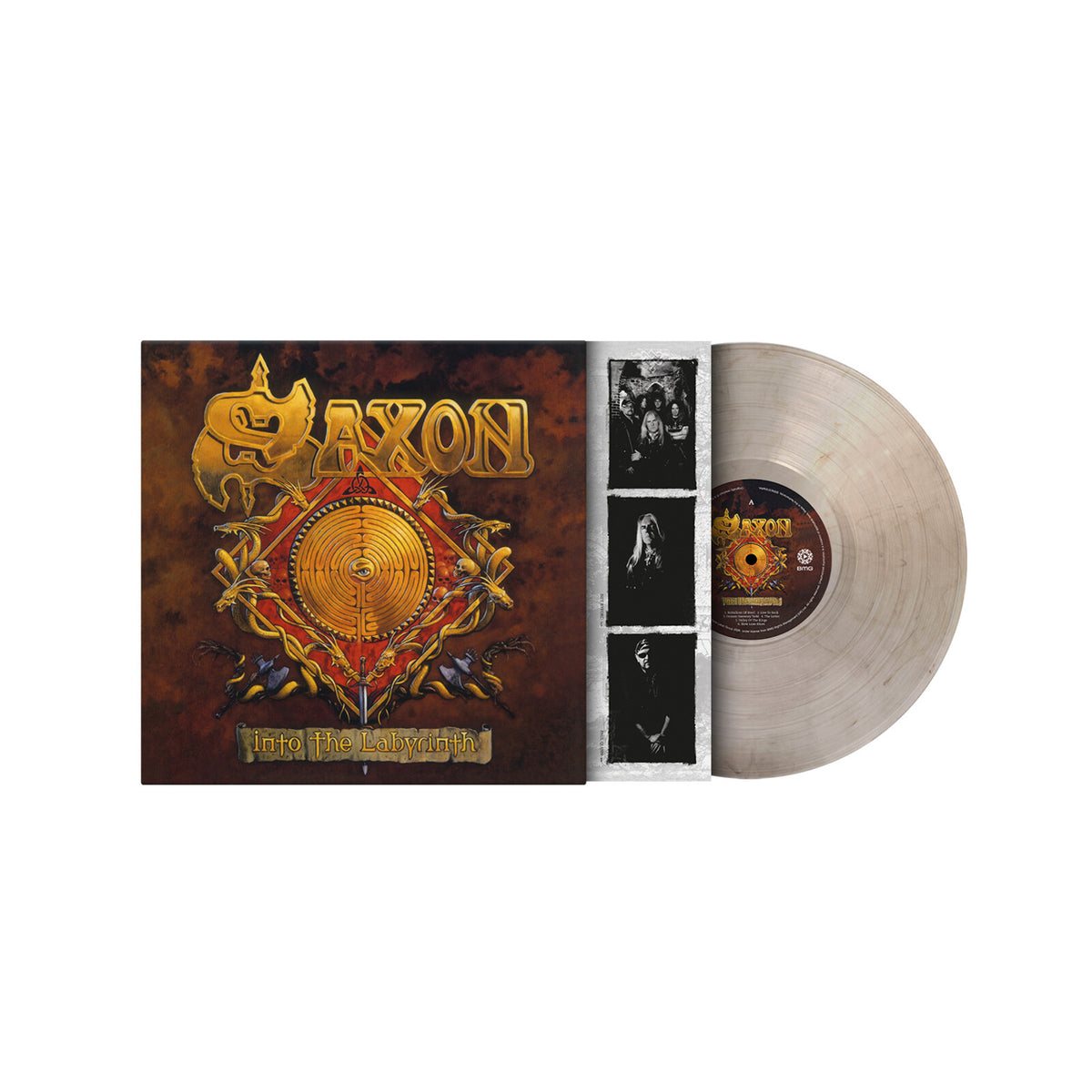 Saxon - Into The Labyrinth 180G, SMOKE COLOURED (Vinyl LP) PRE-ORDER