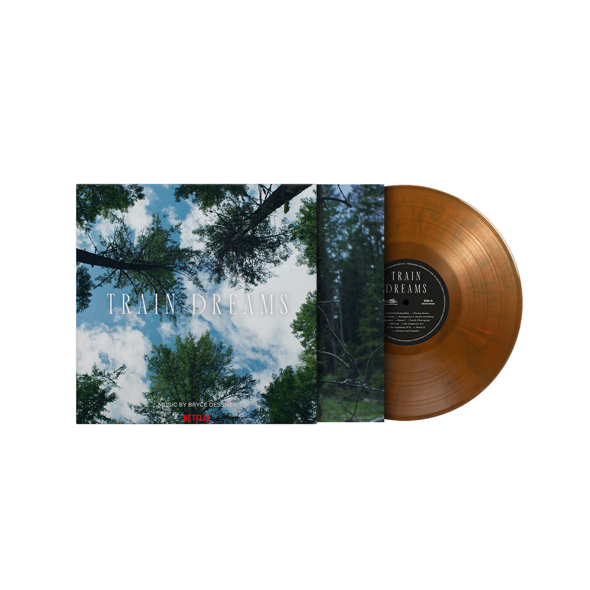 Bryce Dessner - Train Dreams 180G, ORANGE & BLACK MARBLED COLOUR (Vinyl LP) PRE-ORDER