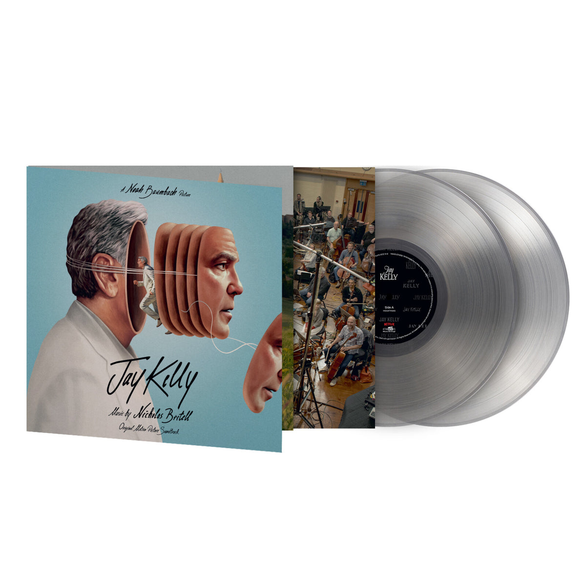 Nicholas Britell - Jay Kelly CRYSTAL CLEAR 2LP (Vinyl LP) PRE-ORDER