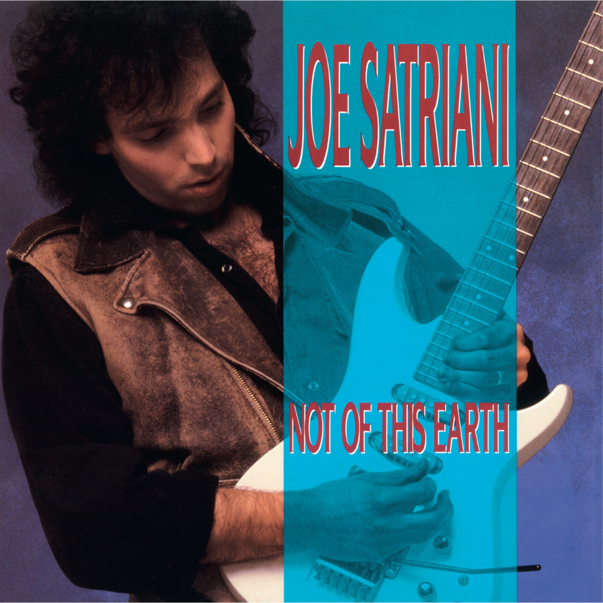 Joe Satriani - Not Of This Earth NUMBERED RED VINYL (Vinyl LP) PRE-ORDER